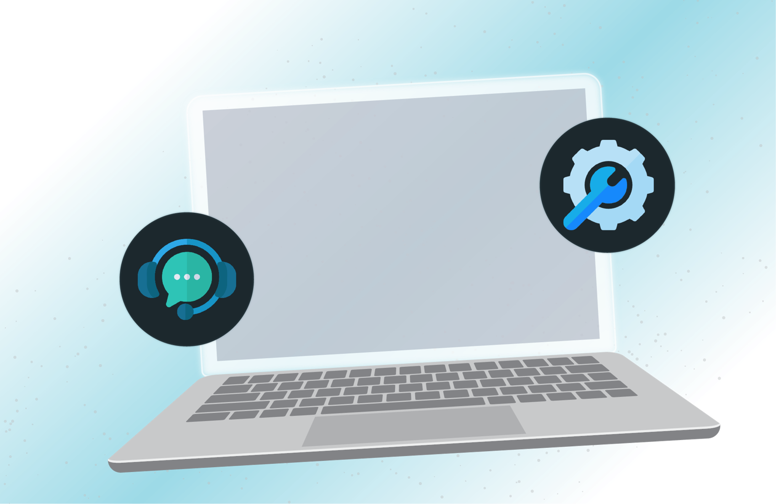 It help desk and user support illustration