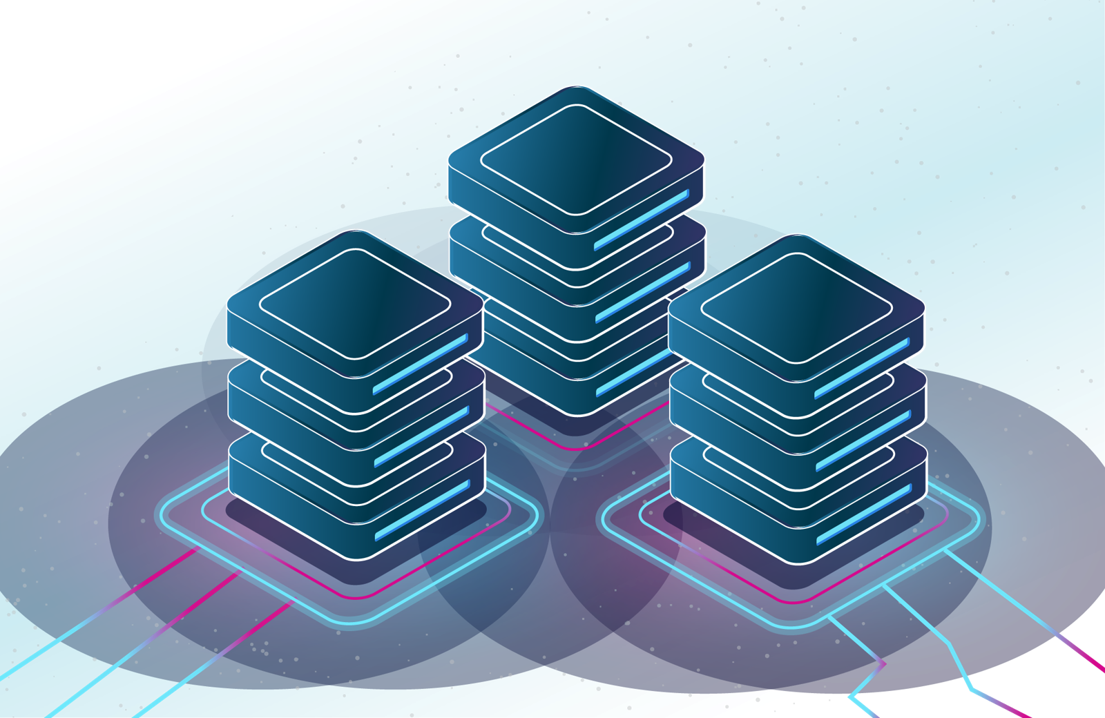 Network and infrastructure optimization illustration