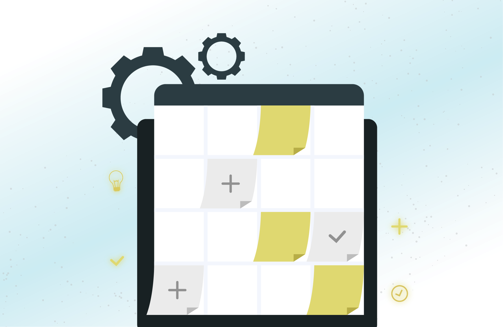 Project management illustration